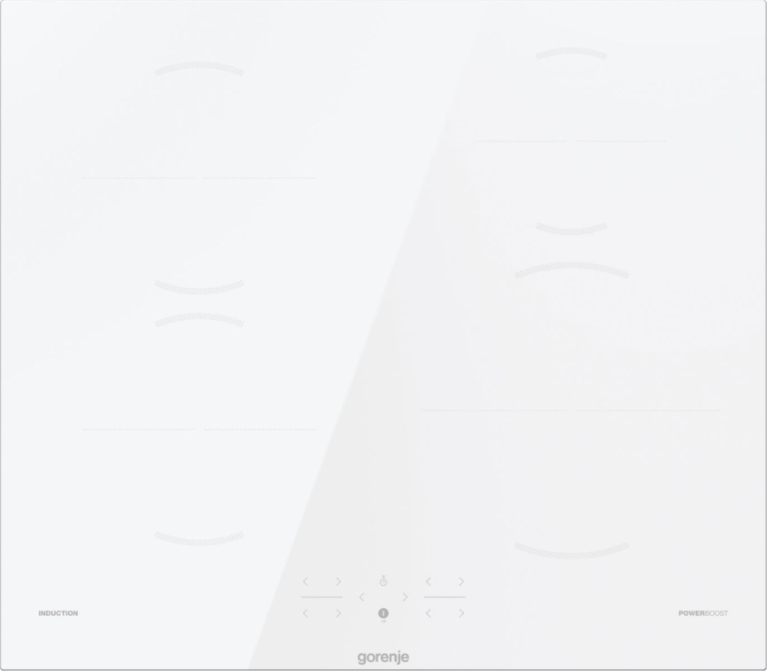 Электрическая варочная панель Gorenje GI6401WSC 59 см, 4 конфорки стеклокерамика, черный фото 1