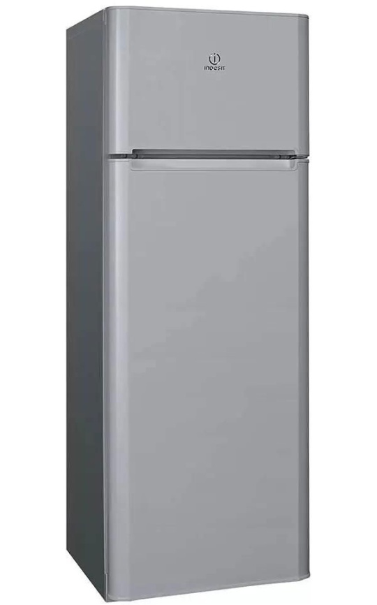 Двухкамерный холодильник Indesit TIA 16 G, серебристый фото 1