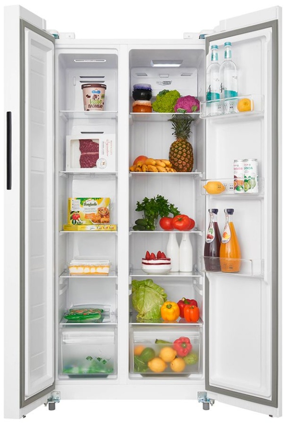 Холодильник Side-by-Side Ascoli Холодильник Side-by-Side Ascoli ACDW450WIB No Frost, 450 л, белый фото 12