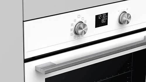 Электрический духовой шкаф Haier HOQ-K4AAN3WB 59 см, 72 л гриль, белый фото 2