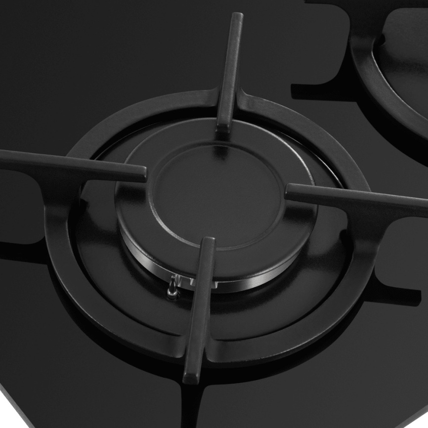 Комбинированная варочная панель Maunfeld EEHG.64.13 CB.KG 59 см, 4 конфорки электроподжиг газконтроль, черный фото 9