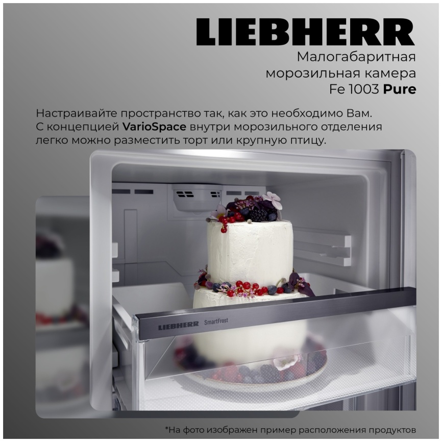 Морозильник Liebherr Fe 1003-20 001 FrostProtect 77 л, белый фото 5