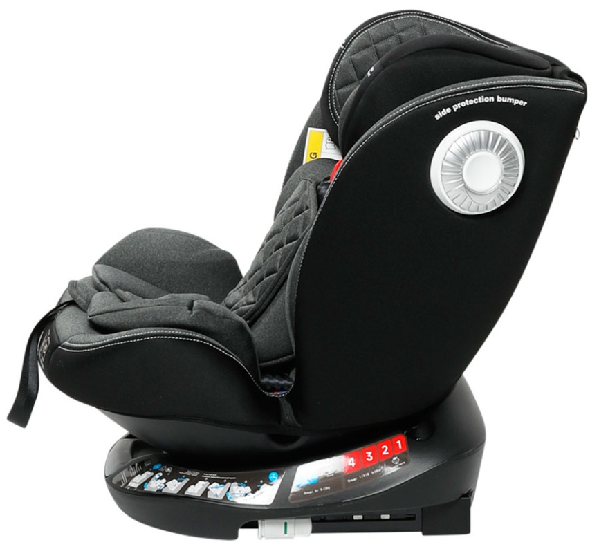 Автокресло Ining Baby KRC001 black фото 4