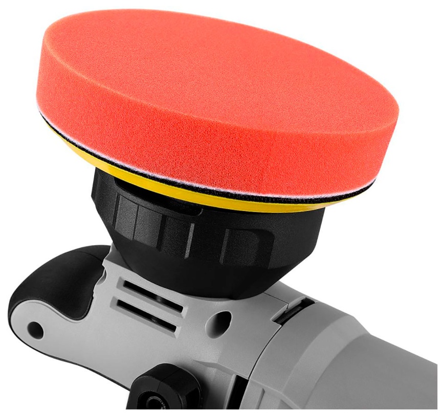 Шлифмашина полировальная орбитальная сетевая Deko P1700-D PRO, 150 мм, 1700 Вт, черно-синий фото 3