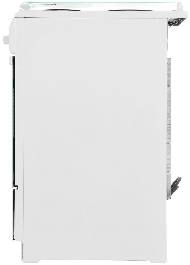 Электроплита De luxe 506004.03 50 см, 50 л, 4 конфорки, белый фото 5