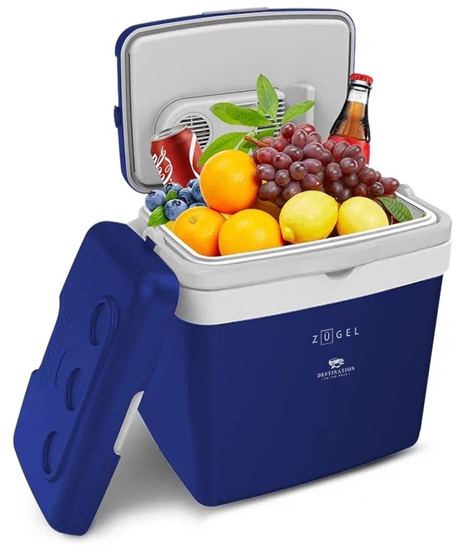 Автомобильный холодильник Zugel ZCR33 синий фото 9