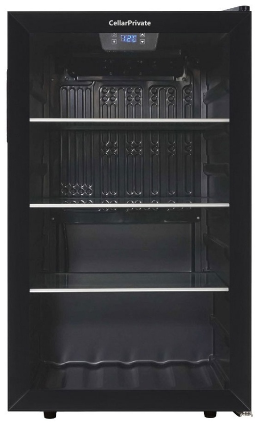 Холодильная витрина Cellar Private CP034B 89 л, черный фото 1