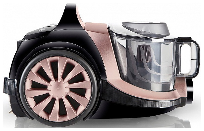 Пылесос напольный Arnica Tesla Premium с циклонным фильтром, розовый фото 7