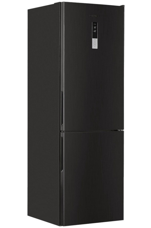 Двухкамерный холодильник Maunfeld MFF185NFSB10 Inverter No frost, черный фото 4