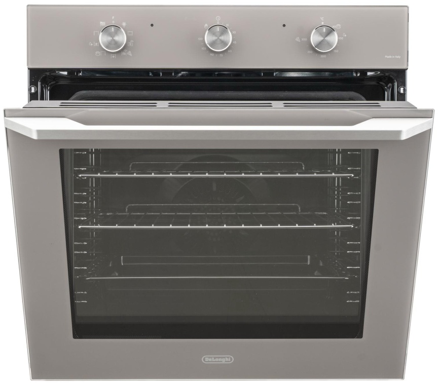 Электрический духовой шкаф De’Longhi NSM 7TL PPP RUS 59 см, 74 л, гриль и конвекция, кофейный фото 2