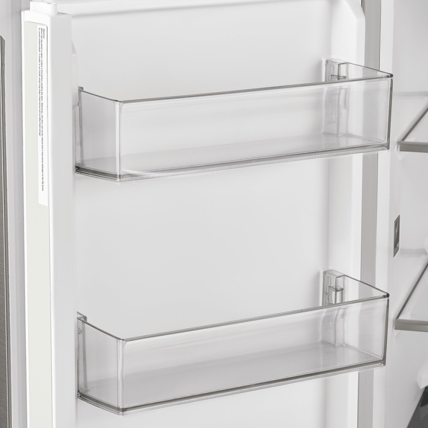 Многокамерный холодильник Maunfeld MFF183NFSBE No frost, черно-серый фото 13