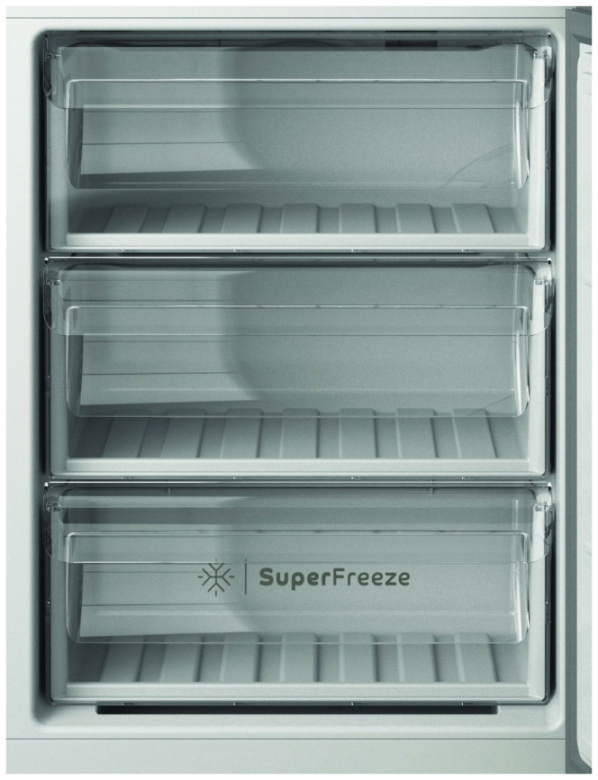 Двухкамерный холодильник Indesit ITR 4160 E No frost, бежевый фото 3