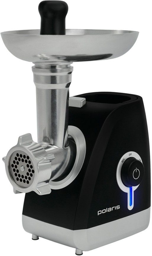 Мясорубка Polaris PMG 2027L, овощерезка, мощность 2000 Вт, реверс фото 4