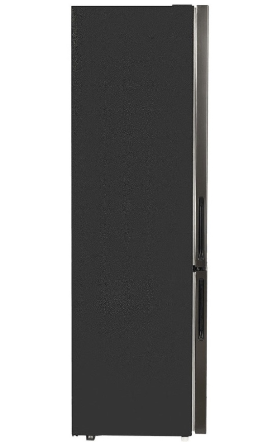 Двухкамерный холодильник Maunfeld MFF200NFSB10 Inverter No frost, черно-серый фото 12