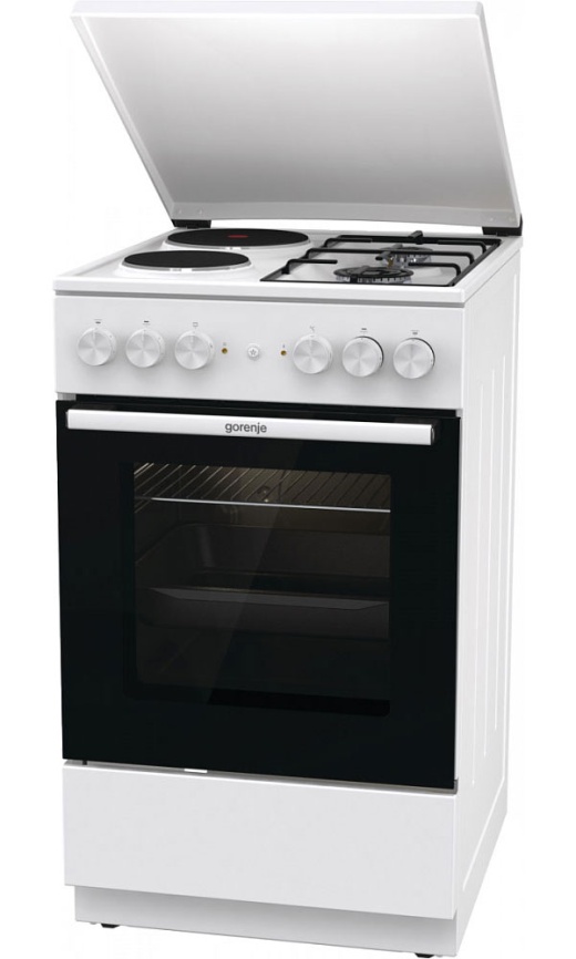 Комбинированная плита Gorenje GK5A12WG 4 конфорки, белый фото 6