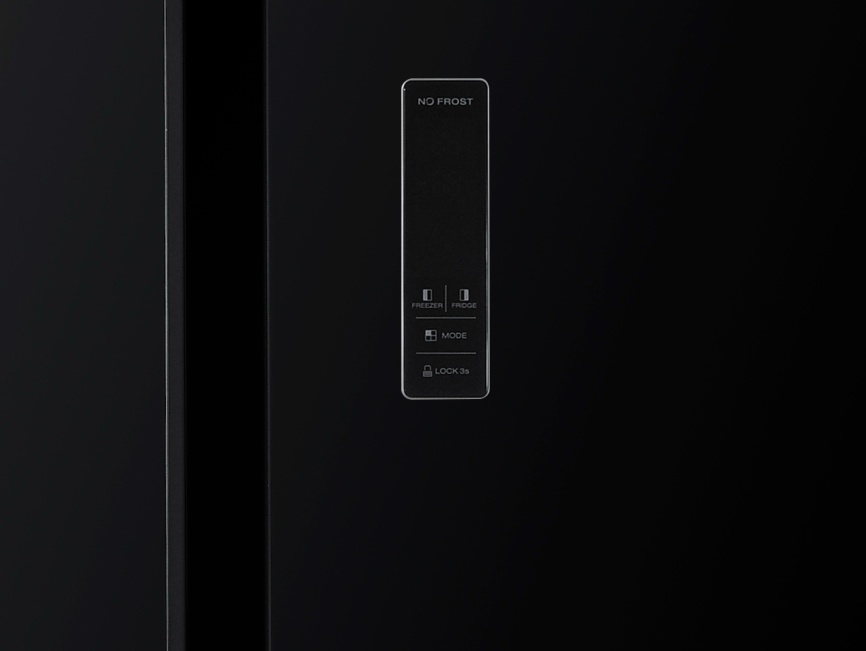 Холодильник Side-by-Side Kraft KF-MS5701BI No frost, черный фото 5