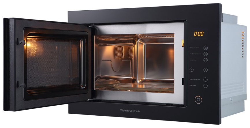 Встраиваемая микроволновая печь СВЧ Zigmund & Shtain BMO 15.252 B фото 3