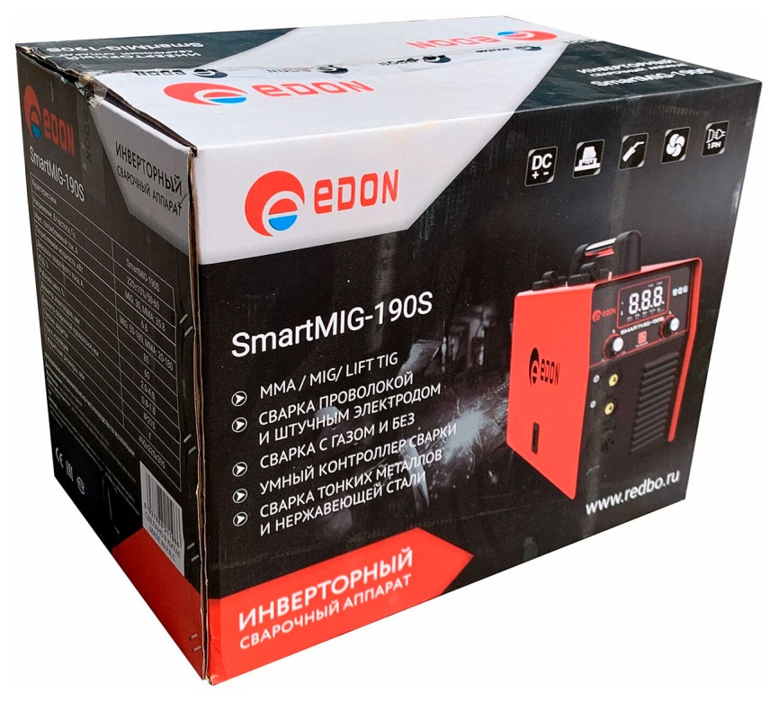 Сварочный полуавтомат Edon Smart MIG-190S фото 6