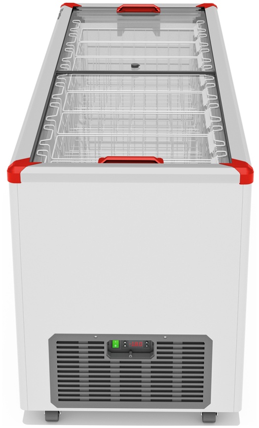 Морозильный ларь Gellar FG 700 C A 590 л, красный фото 4