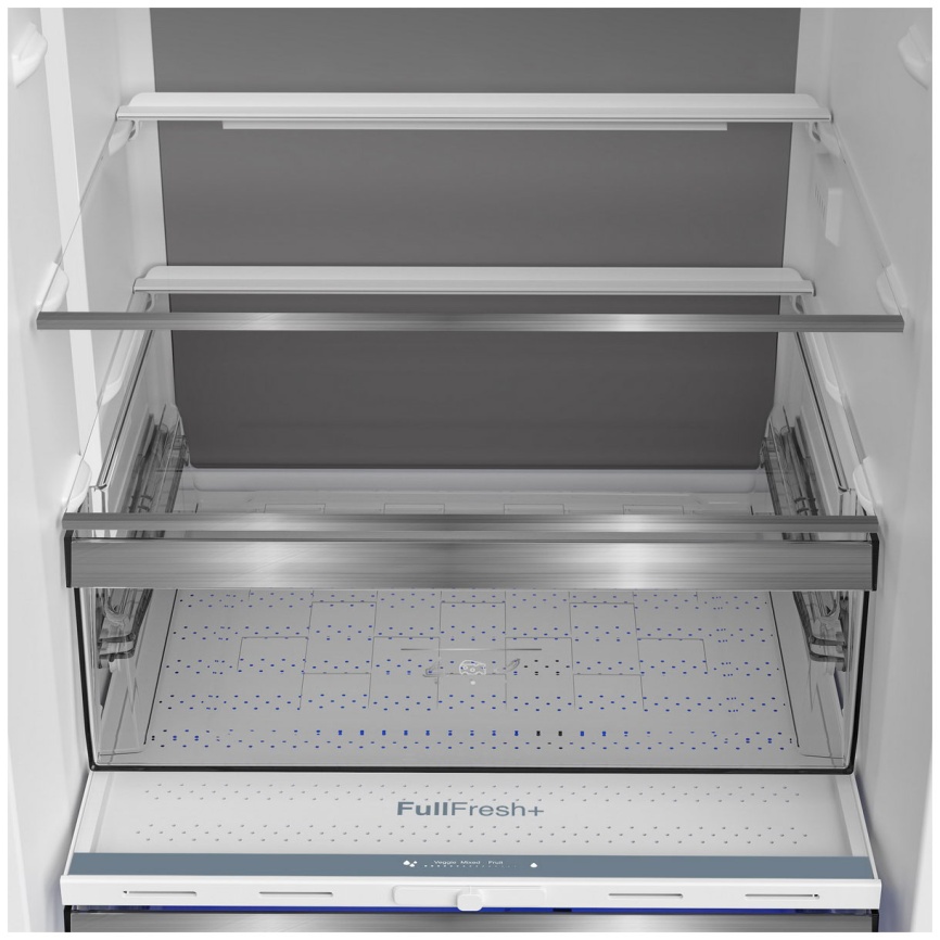 Двухкамерный холодильник Grundig GKPN669307FW No frost, белый фото 6