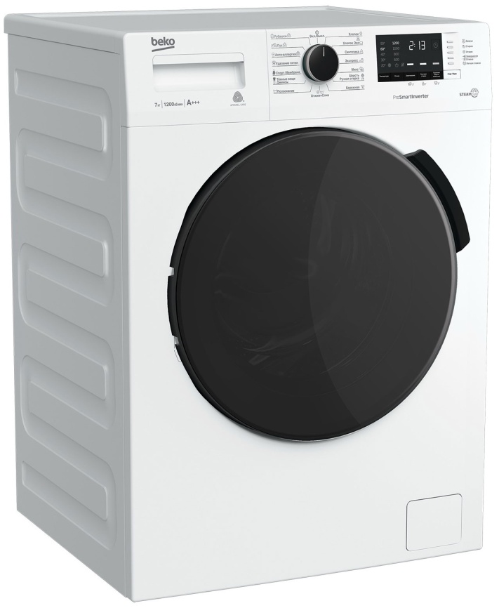 Стиральная машина Beko RSPE78612W автомат 7 кг, белый фото 2