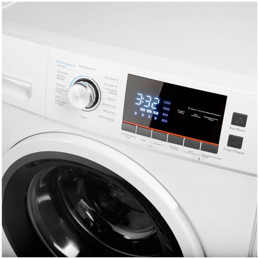 Стиральная машина Maunfeld MFWM148WH автомат 8 кг, белый фото 5