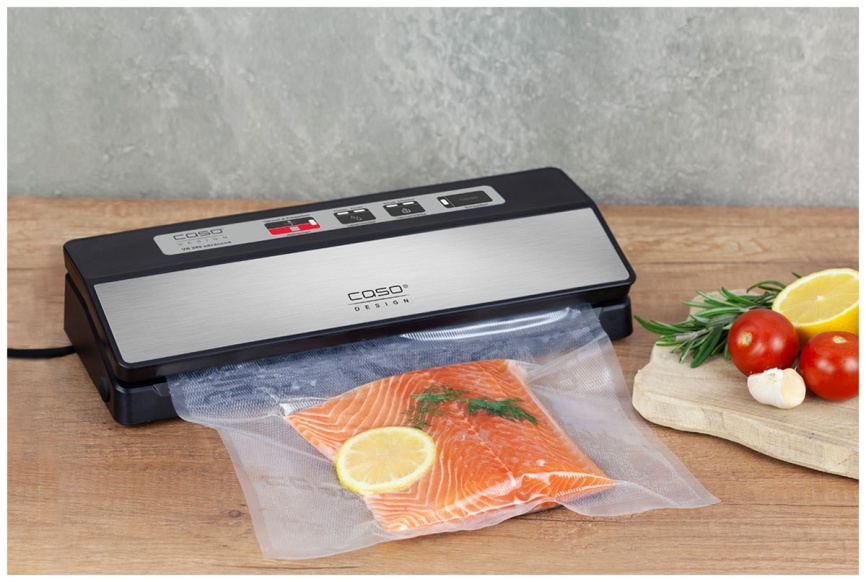 Вакуумный упаковщик Caso VR 390, автоматическое вакуумирование и запаивание фото 5