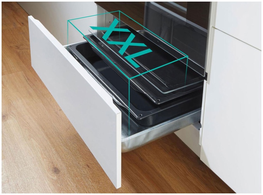 Электроплита Gorenje GECS6B70CLI 60 см, 71 л, 4 конфорки, бежевый фото 18