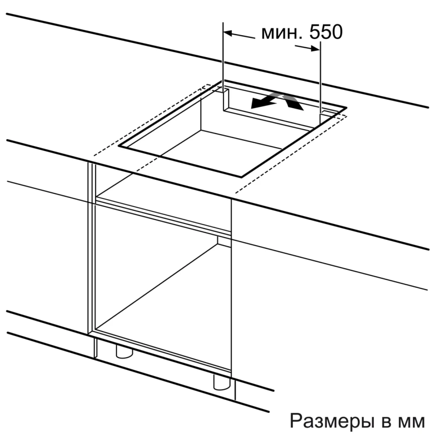 Встраиваемая индукционная панель BOSCH Встраиваемая варочная панель BOSCH PUE611BB5E фото 16