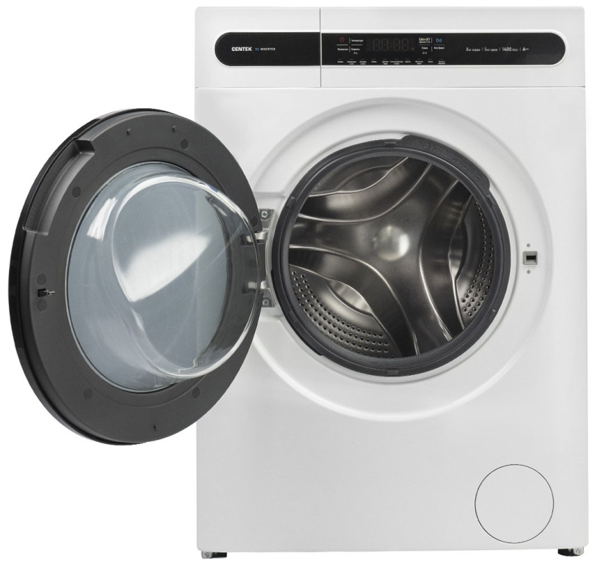 Стиральная машина с сушкой Centek CT-1951 автомат 8 кг, белый фото 4