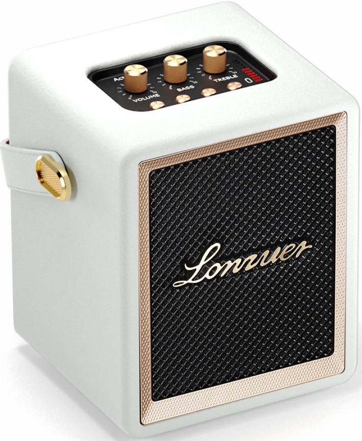 Портативная колонка Lonzuer Action, белый фото 1