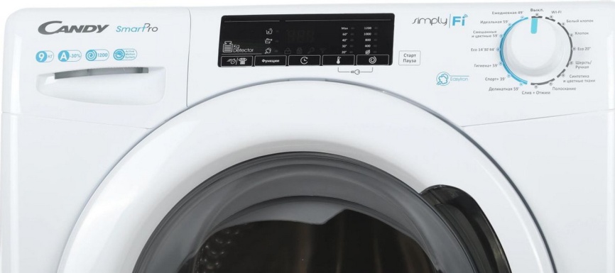 Стиральная машина Candy Smart Pro CSO 129T3/1-07 автомат 9 кг, белый фото 5
