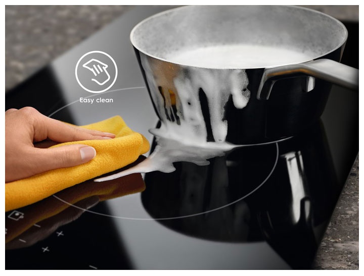 Электрическая варочная панель Electrolux LIT30230C 29 см, 2 конфорки стеклокерамика, черный фото 4