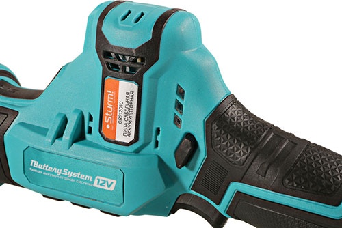 Пила сабельная аккумуляторная Sturm! CRS1201C, 12 В 1BatterySystem, ЗУ, кейс фото 2