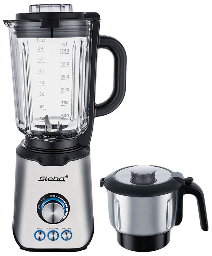Блендер стационарный Steba MX 4 Plus, мощность 1200 Вт, 3 программы, колка льда фото 1