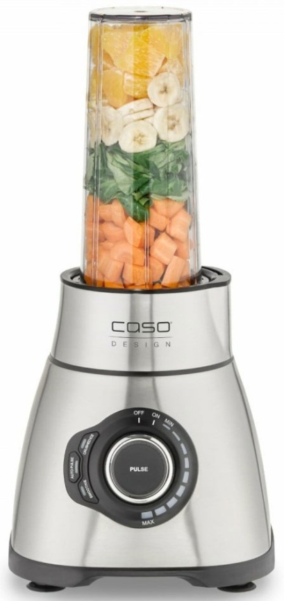 Блендер стационарный Caso B 1800, колка льда, импульсный режим, нержавеющая сталь фото 2