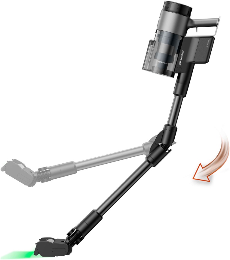 Пылесос вертикальный Grundig VCP 9431 PRO, циклонный фильтр, турборежим фото 7