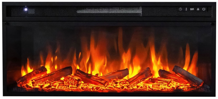 Каминокомплект Royal Flame Bergen (Разборный) Серый графит с очагом Vision 42 LOG LED фото 3