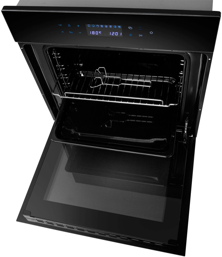 Электрический духовой шкаф Maunfeld EOEC.566TB 59 см, 56 л, гриль и конвекция, черный фото 3