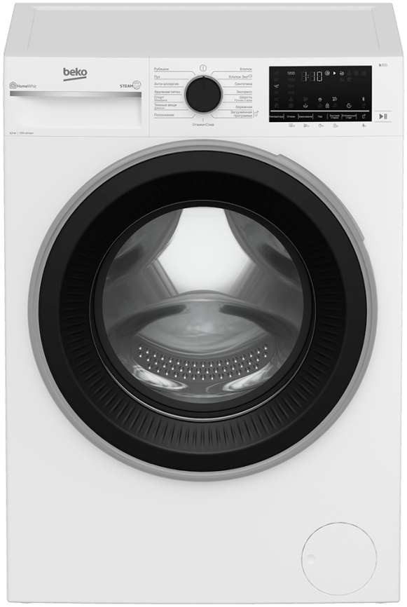 Стиральная машина Beko B3WFR56H2W RU C7SR400 120 автомат 6,5 кг, белый фото 1