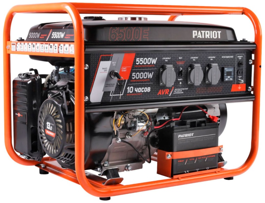 Генератор бензиновый  Patriot GRS 6500E фото 1