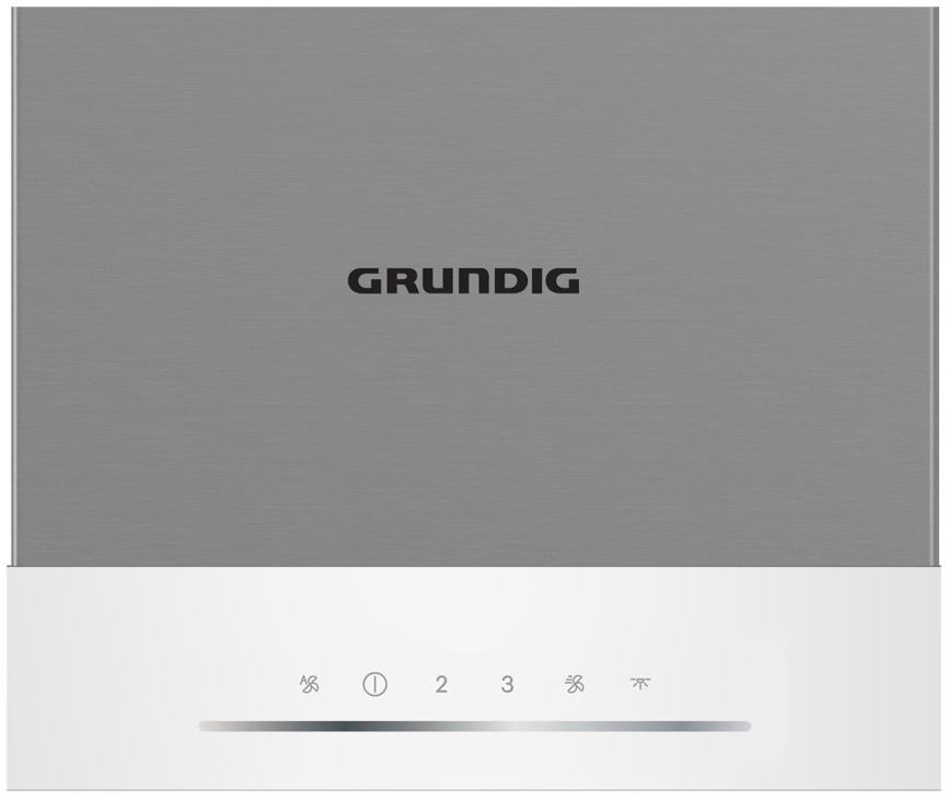 Вытяжка Grundig GDKP2464BWSC, электронное управление, сенсорное, 60см фото 3