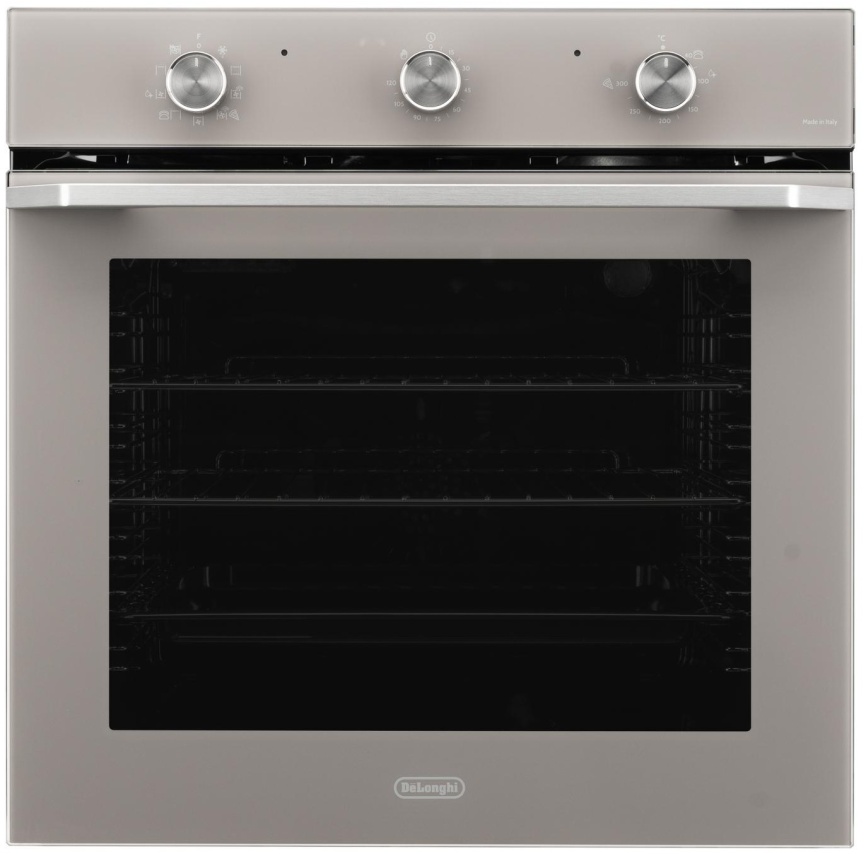 Электрический духовой шкаф De’Longhi NSM 7TL PPP RUS 59 см, 74 л, гриль и конвекция, кофейный фото 1