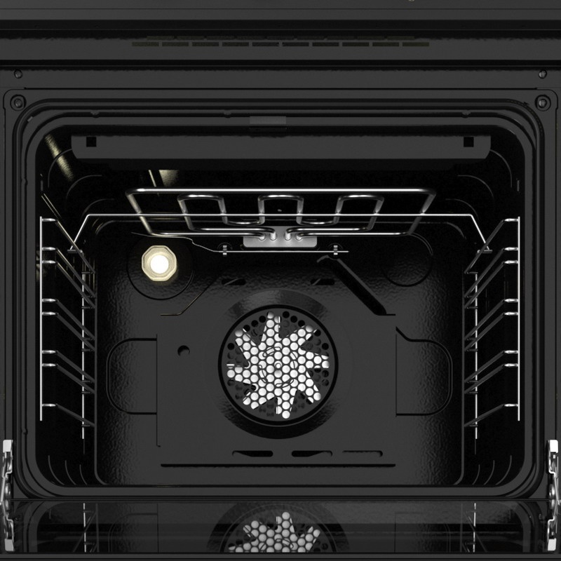 Электрический духовой шкаф Darina 1U5 BDE 112 708 X5 59 см, 65 л гриль конвекция, серебристый фото 5