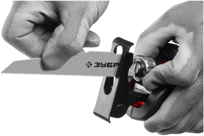 Пила сабельная Зубр СПЛ-185-41 18В, 1 АКБ (4Ач), в коробке фото 3