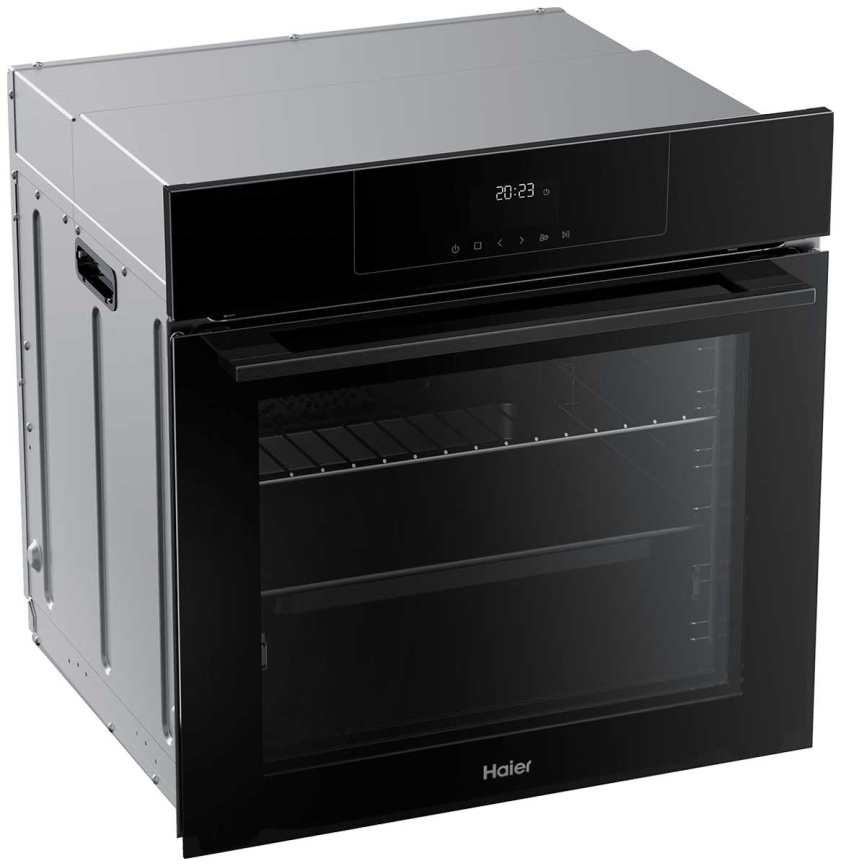Электрический духовой шкаф Haier HOQ-F3AAN3GB 59 см, 72 л, гриль, черный фото 3