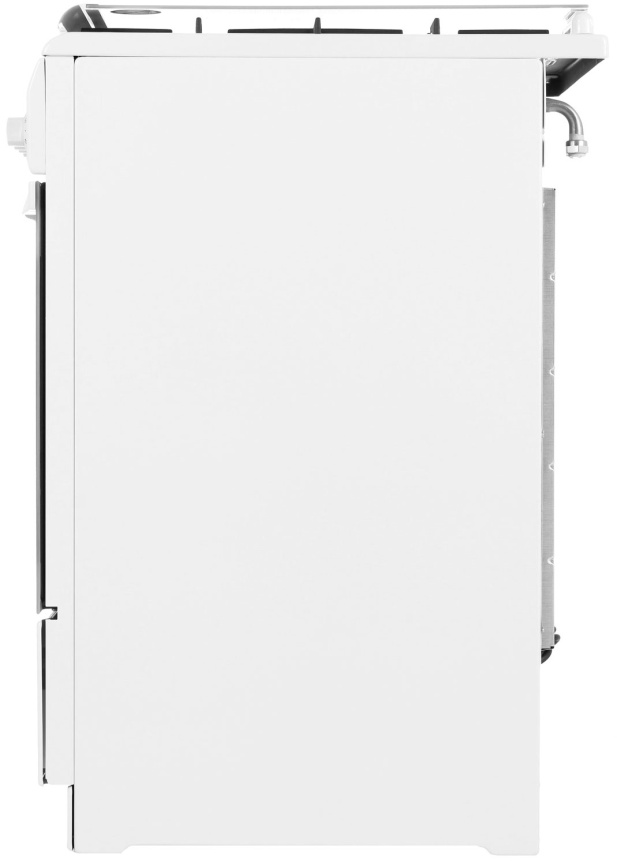 Газовая плита De luxe 506040.03 г 50 см, 54 л, 4 конфорки, белый фото 3