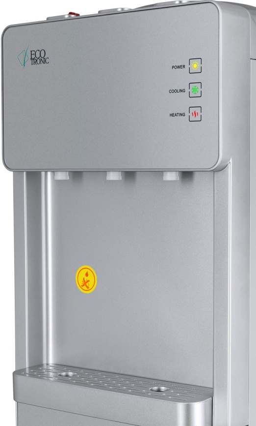 Кулер для воды Ecotronic K23-LCE XS full silver (ETK12966) фото 7