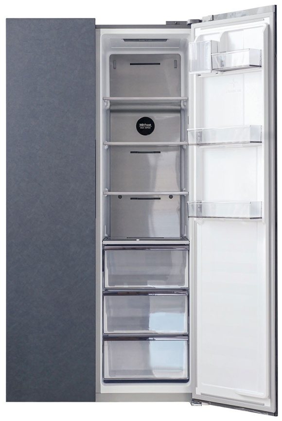Холодильник Side-by-Side Centek CT-4200 Gray Stone фото 3