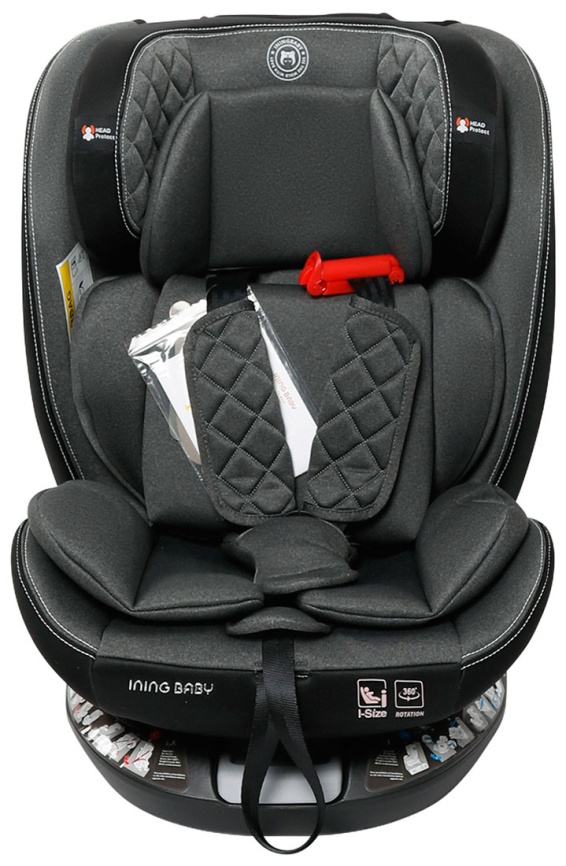 Автокресло Ining Baby KRC001 black фото 2